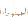 KICHLER, ALVARO CHANDELIER, LINEAR LIGHT