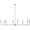 KICHLER, ALVARO CHANDELIER, LINEAR LIGHT