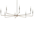 KICHLER, ALVARO CHANDELIER, LINEAR LIGHT