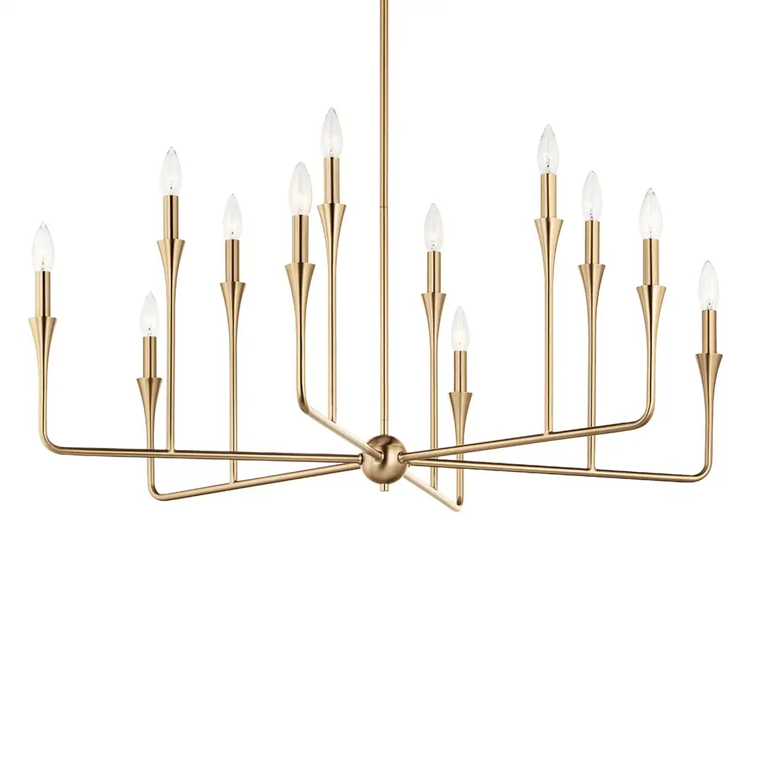 KICHLER, ALVARO CHANDELIER, LINEAR LIGHT