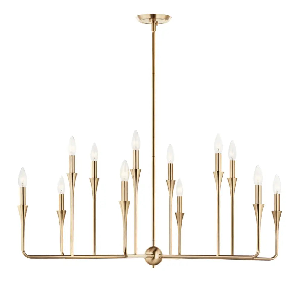 KICHLER, ALVARO CHANDELIER, LINEAR LIGHT