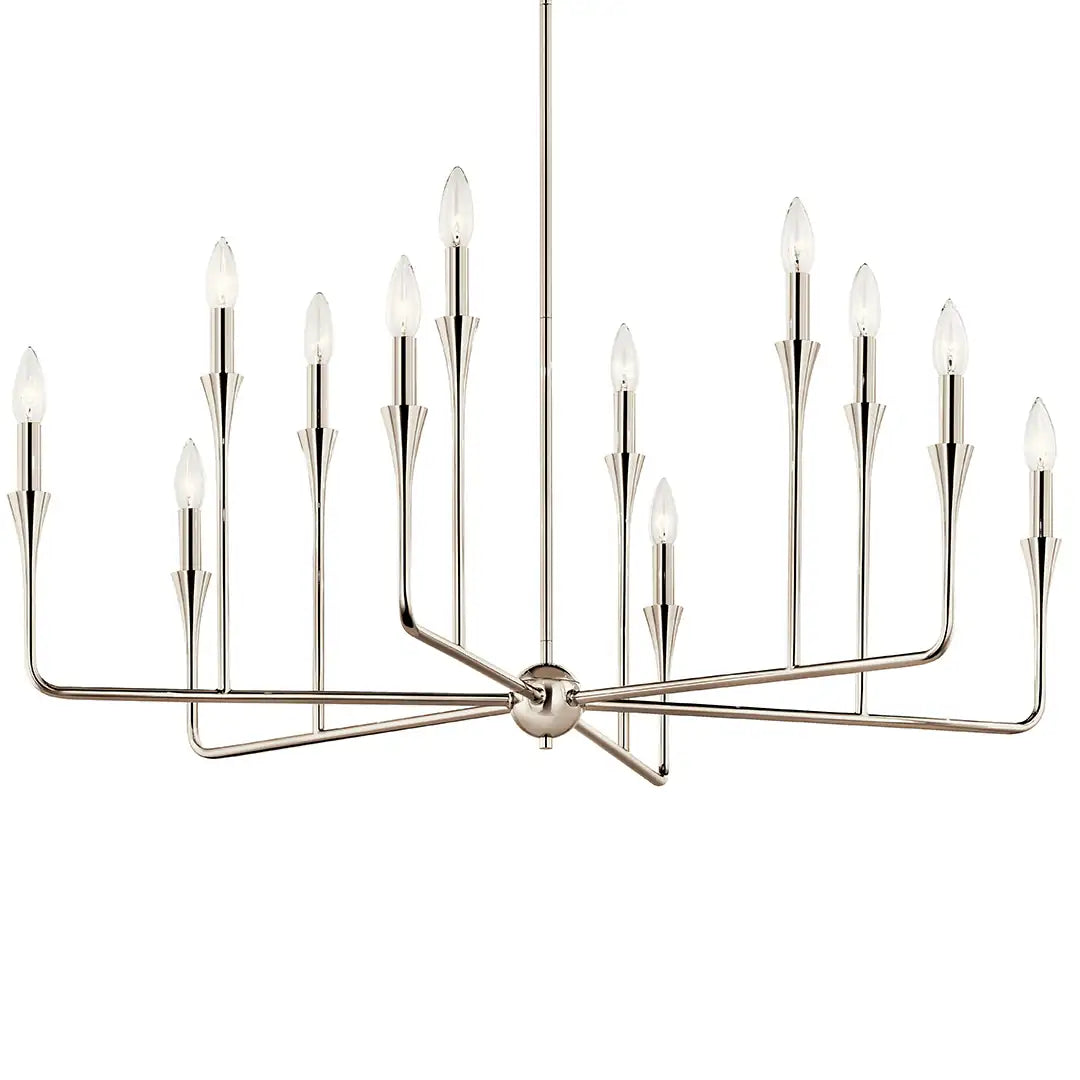 KICHLER, ALVARO CHANDELIER, LINEAR LIGHT