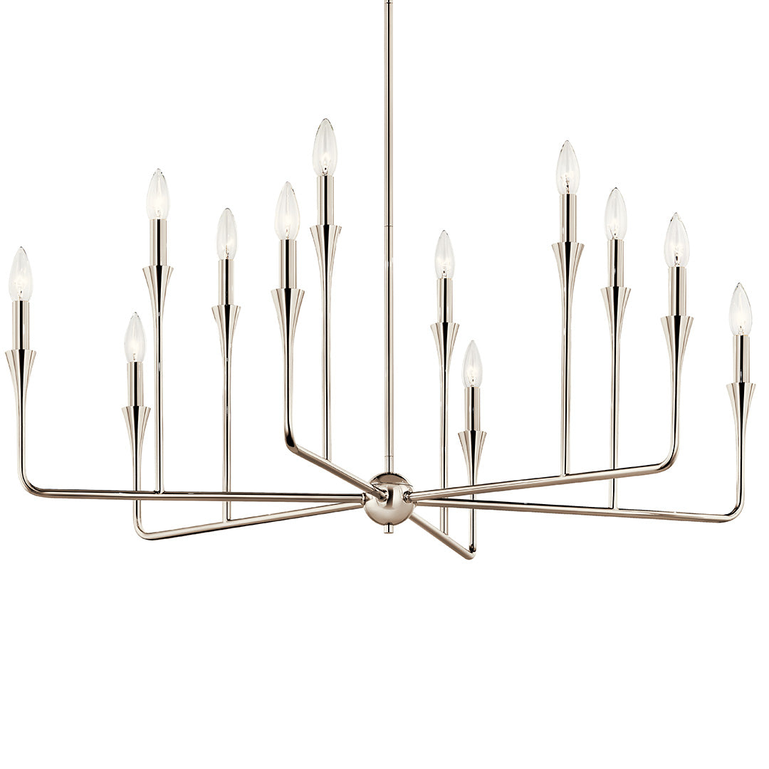 KICHLER, ALVARO CHANDELIER, LINEAR LIGHT