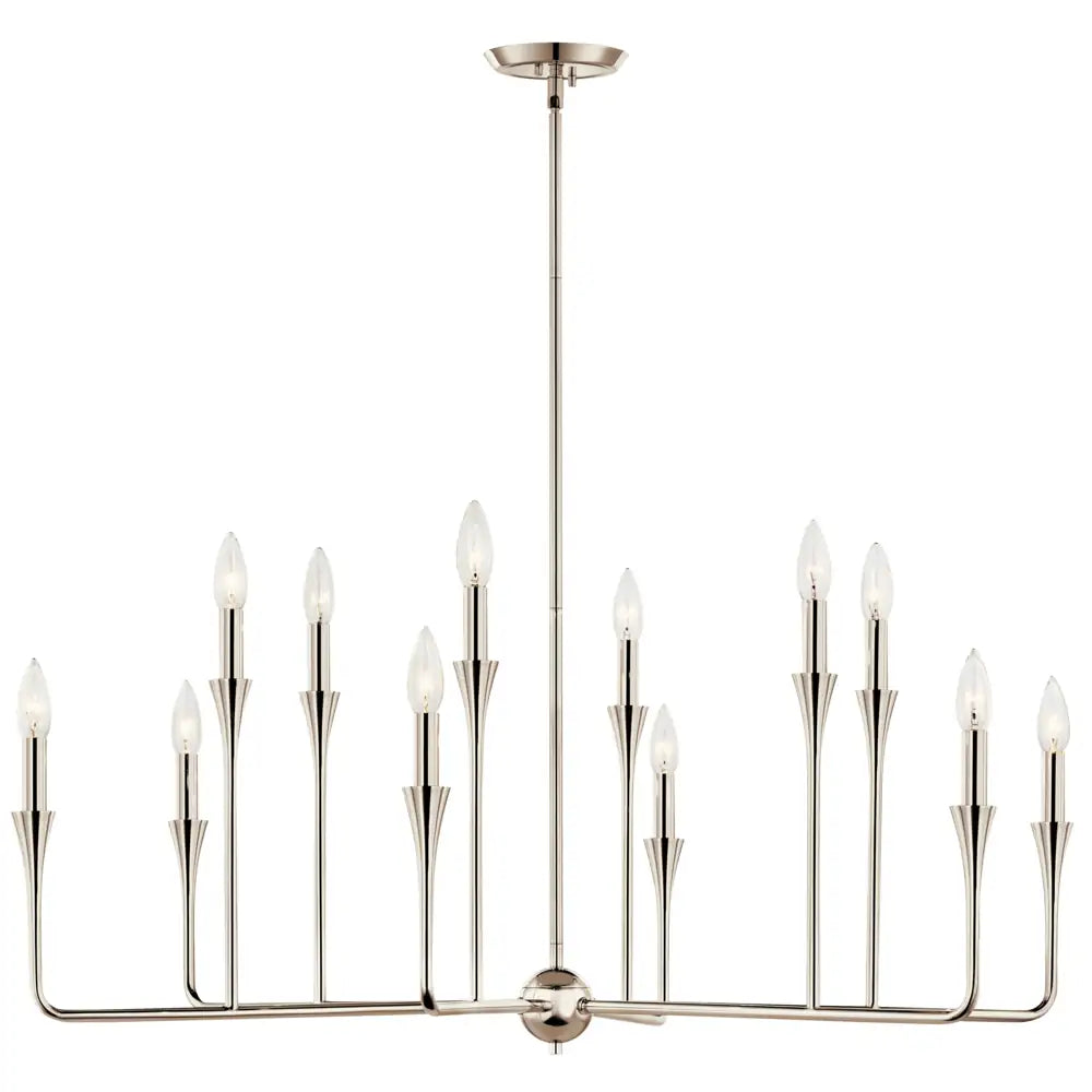 KICHLER, ALVARO CHANDELIER, LINEAR LIGHT
