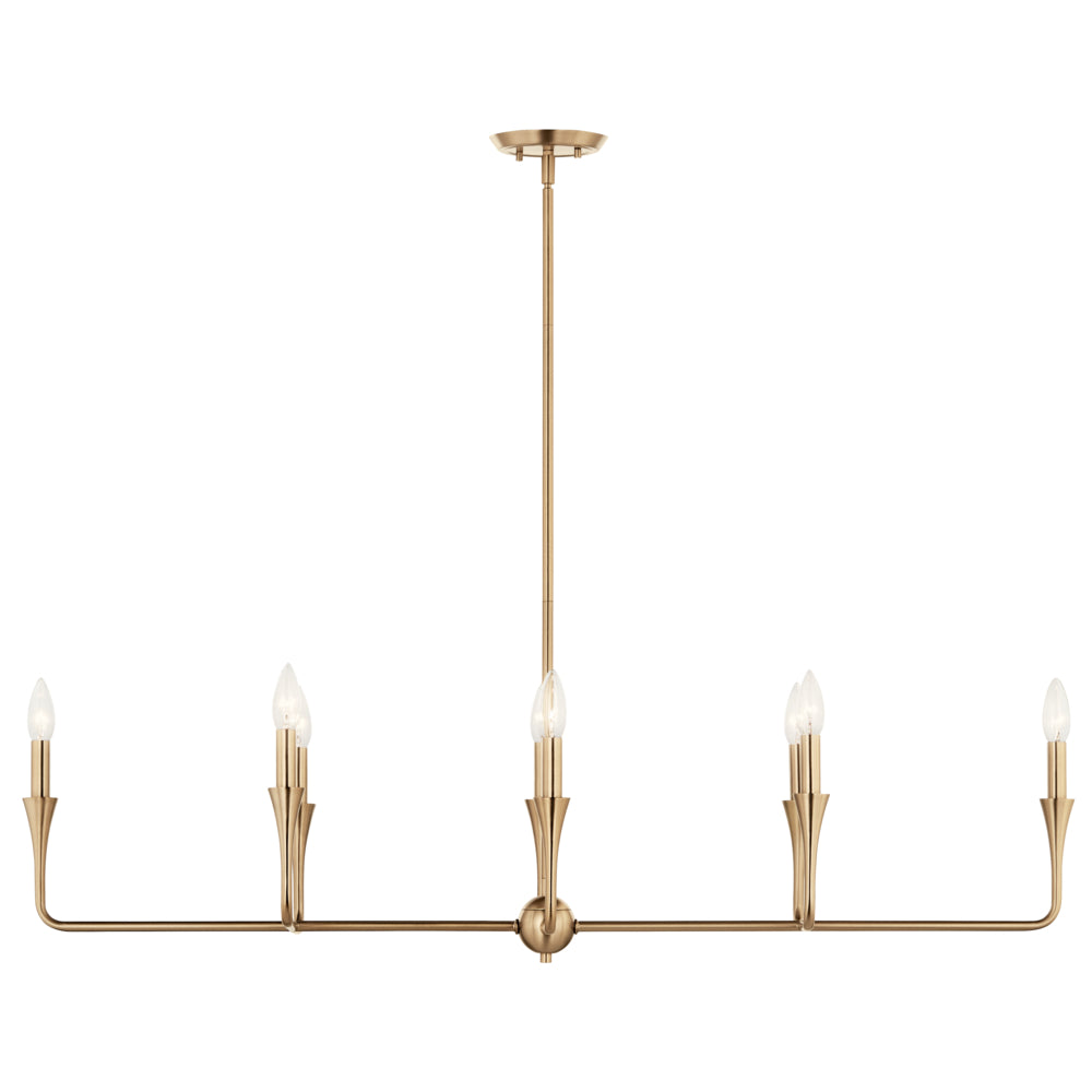 KICHLER, ALVARO CHANDELIER, LINEAR LIGHT