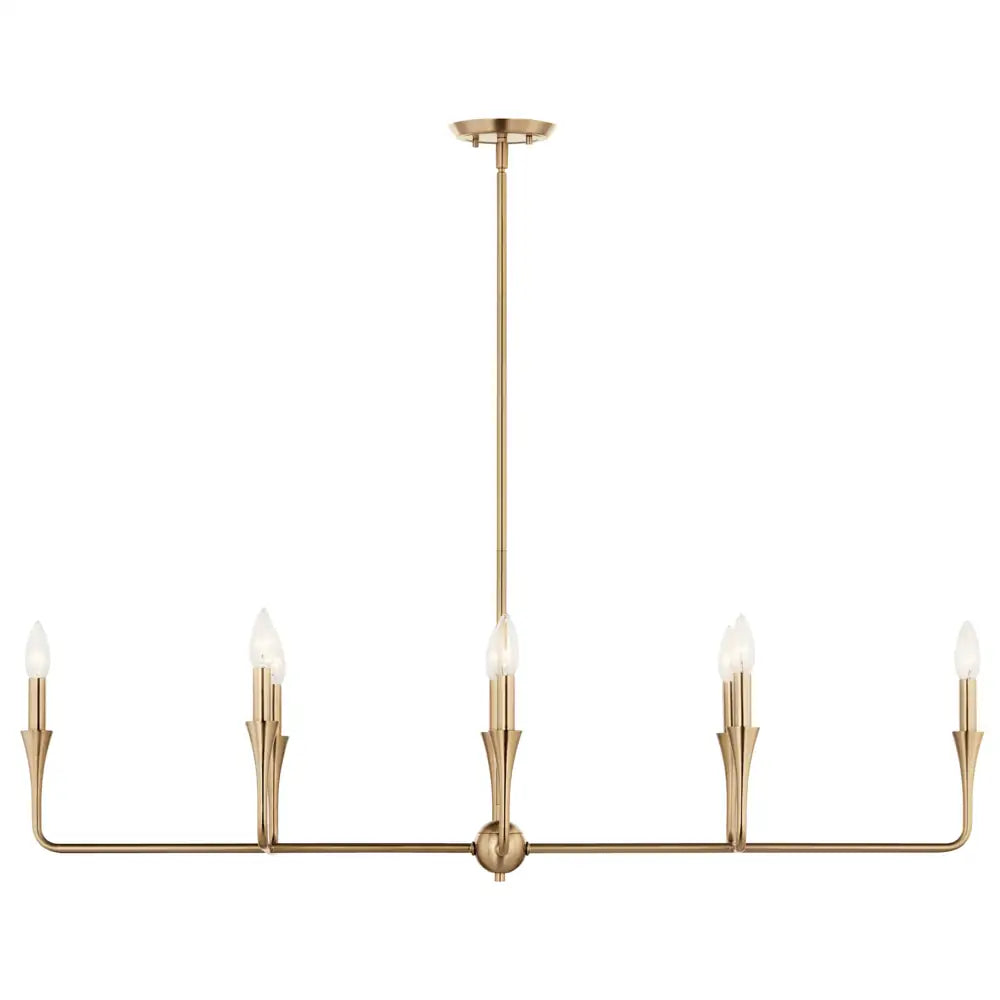 KICHLER, ALVARO CHANDELIER, LINEAR LIGHT