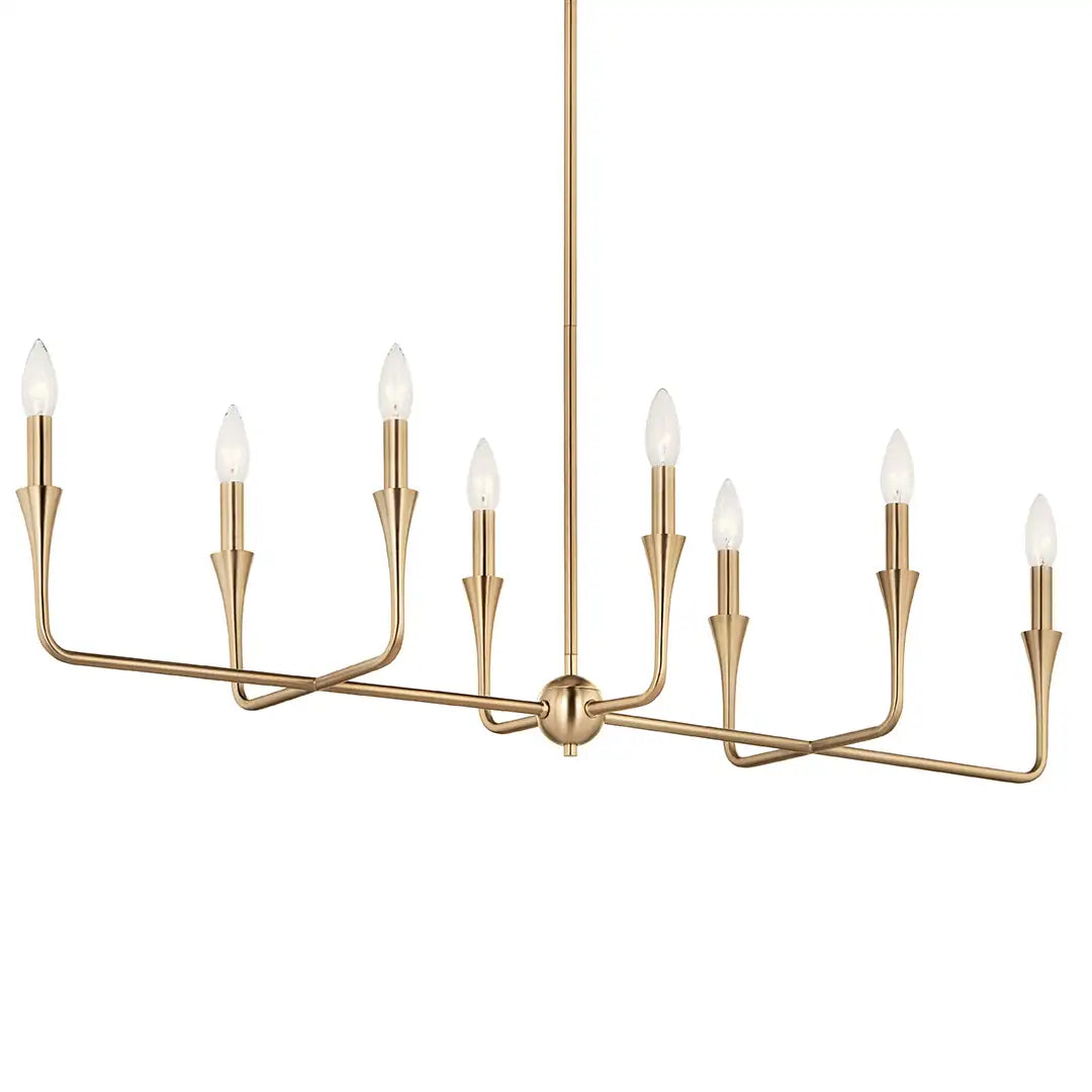 KICHLER, ALVARO CHANDELIER, LINEAR LIGHT