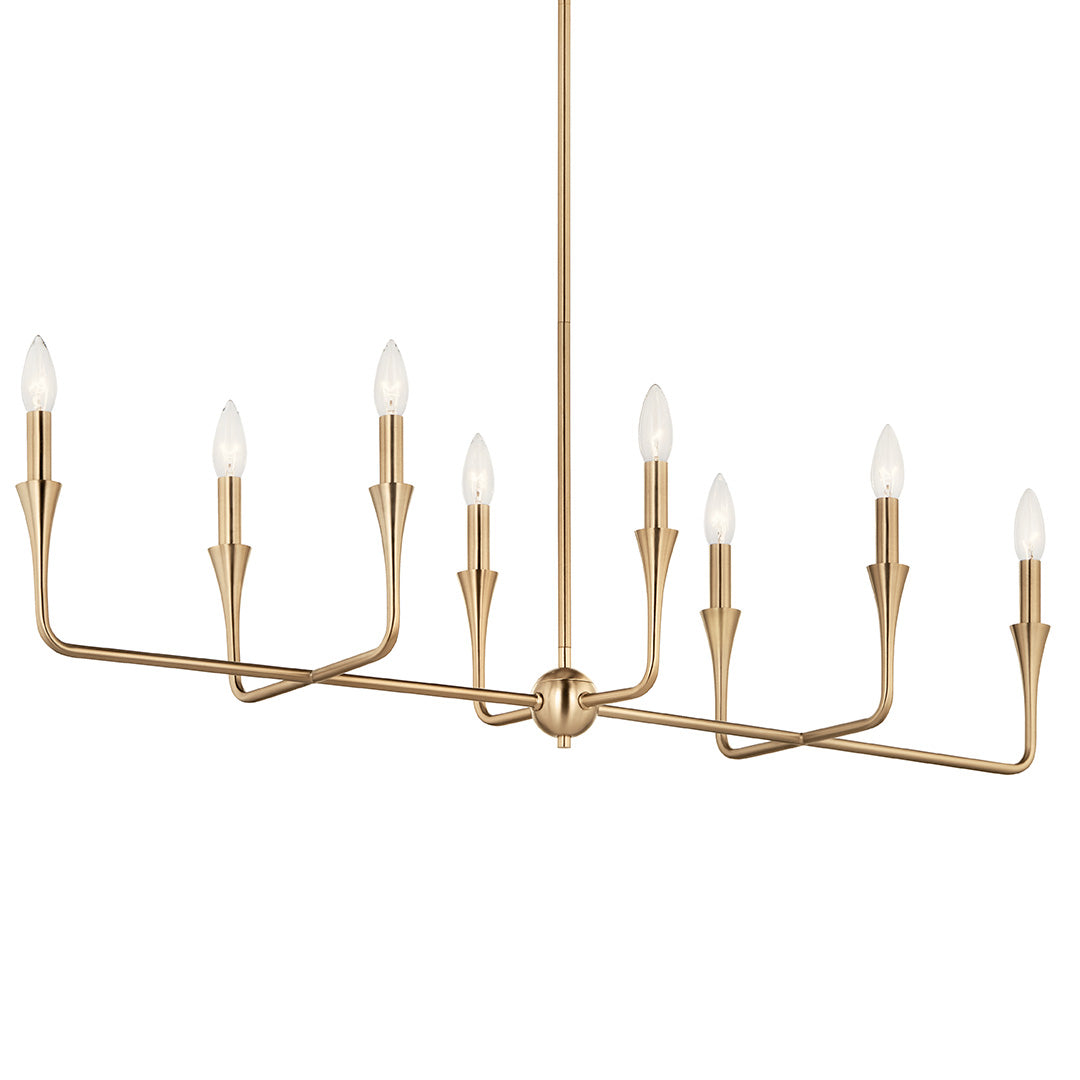 KICHLER, ALVARO CHANDELIER, LINEAR LIGHT