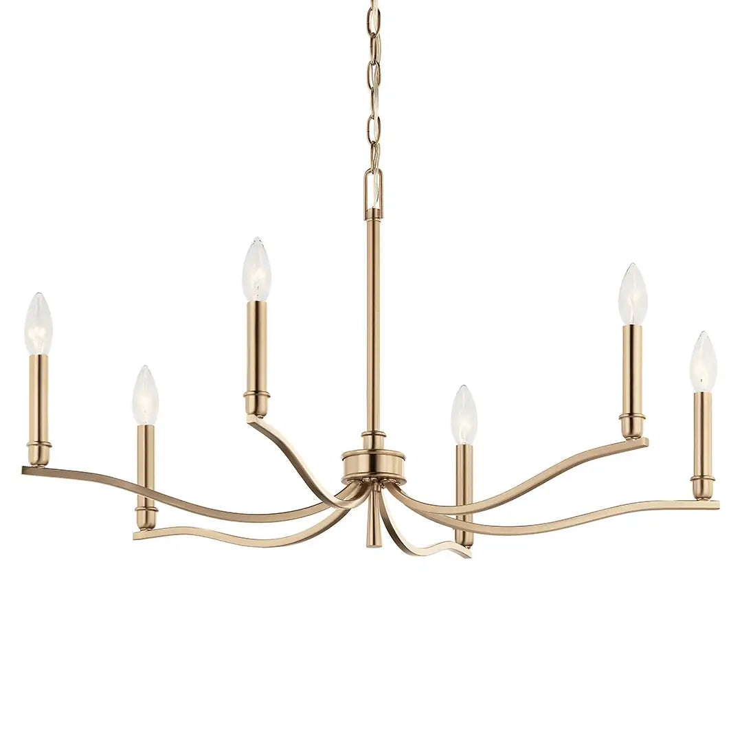 KICHLER, MALENE CHANDELIER, CHANDELIER LIGHT