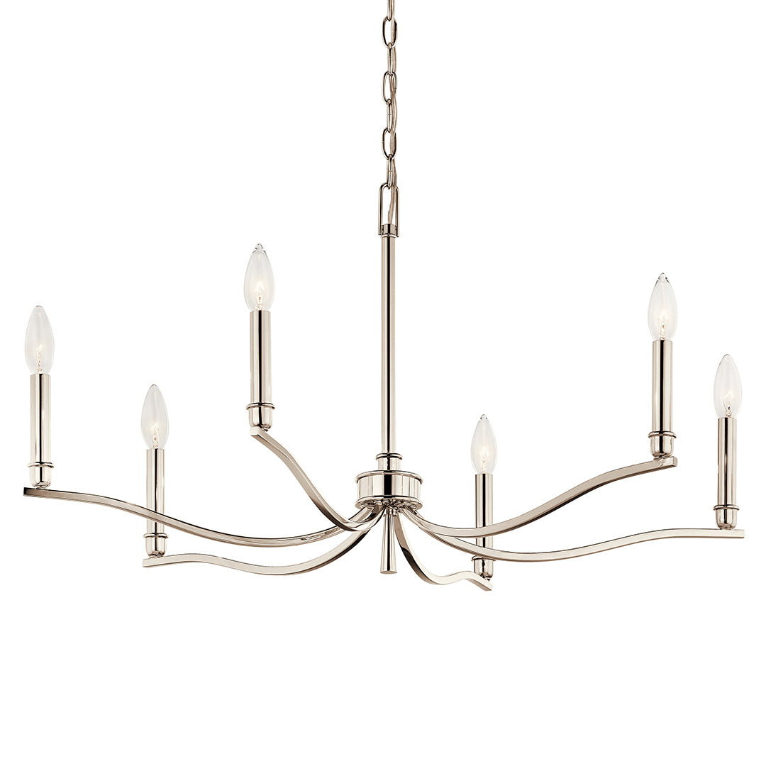 KICHLER, MALENE CHANDELIER, CHANDELIER LIGHT