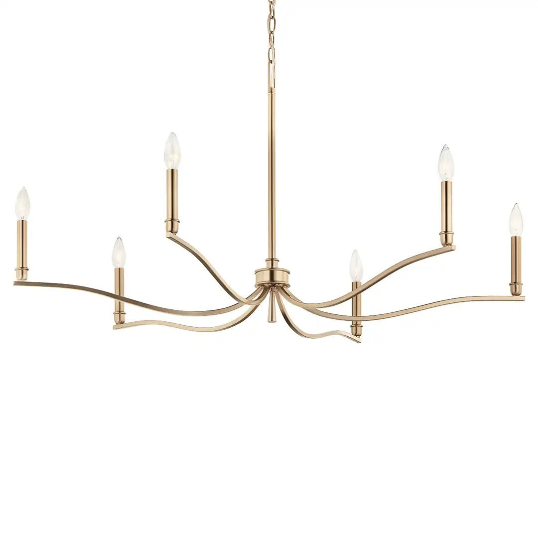 KICHLER, MALENE CHANDELIER, CHANDELIER LIGHT