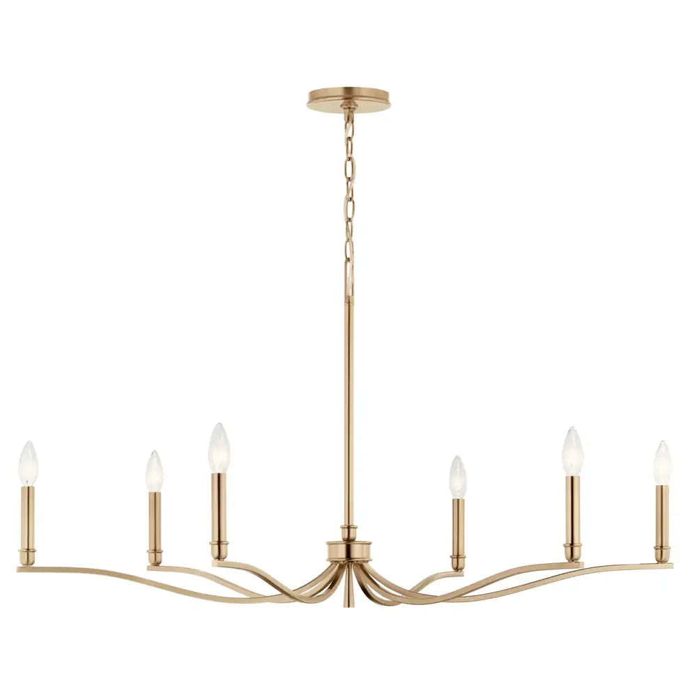 KICHLER, MALENE CHANDELIER, CHANDELIER LIGHT