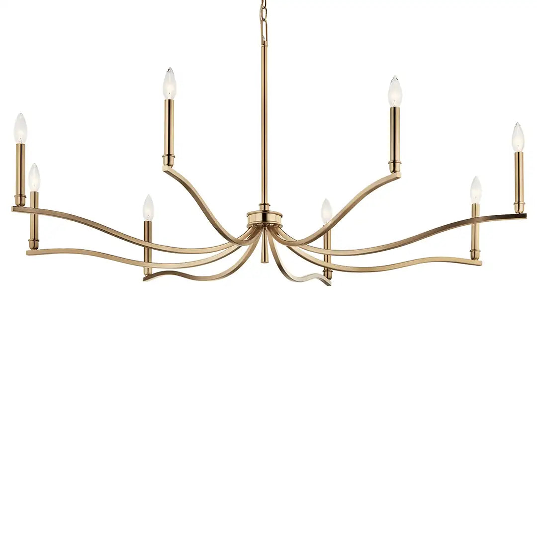 KICHLER, MALENE CHANDELIER, CHANDELIER LIGHT