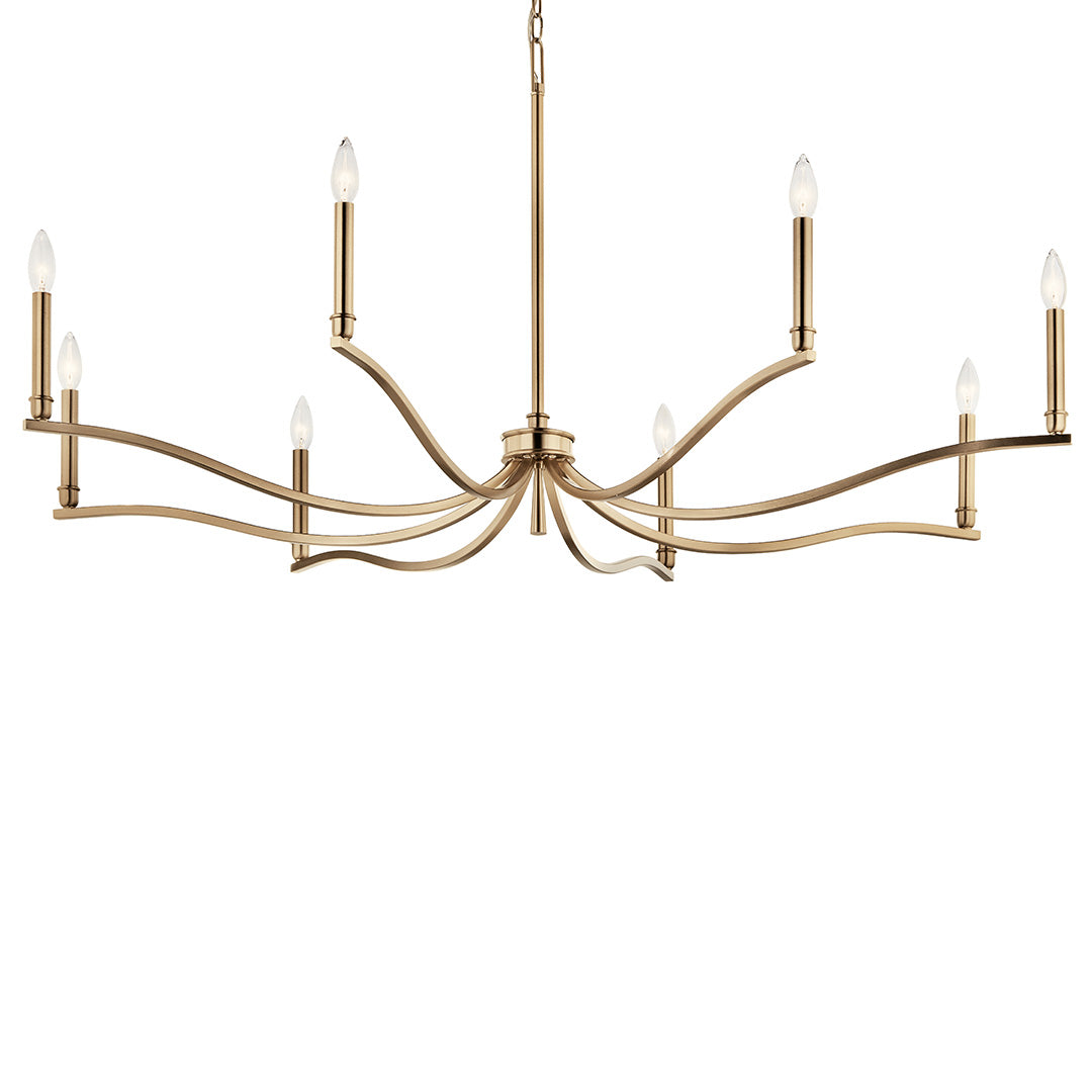 KICHLER, MALENE CHANDELIER, CHANDELIER LIGHT