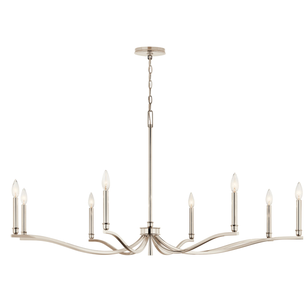 KICHLER, MALENE CHANDELIER, CHANDELIER LIGHT