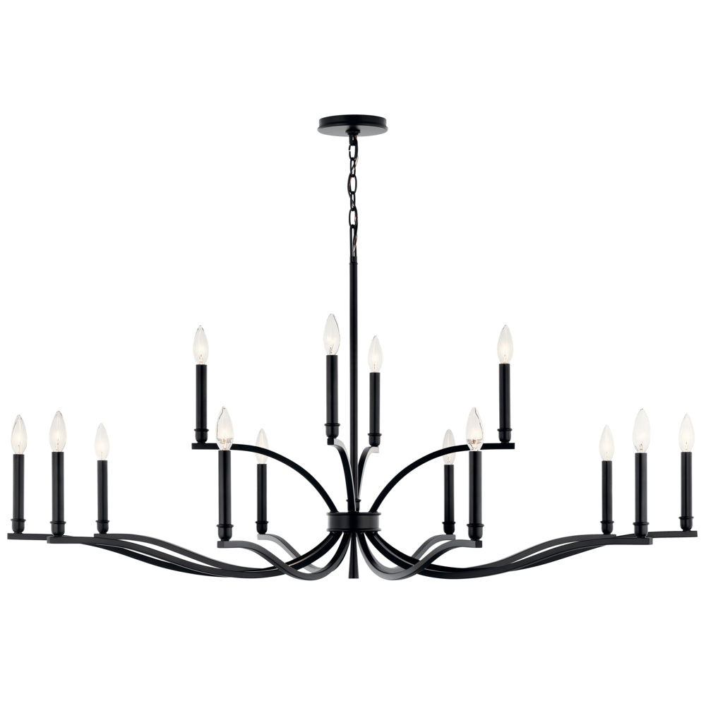 KICHLER, MALENE CHANDELIER, CHANDELIER LIGHT