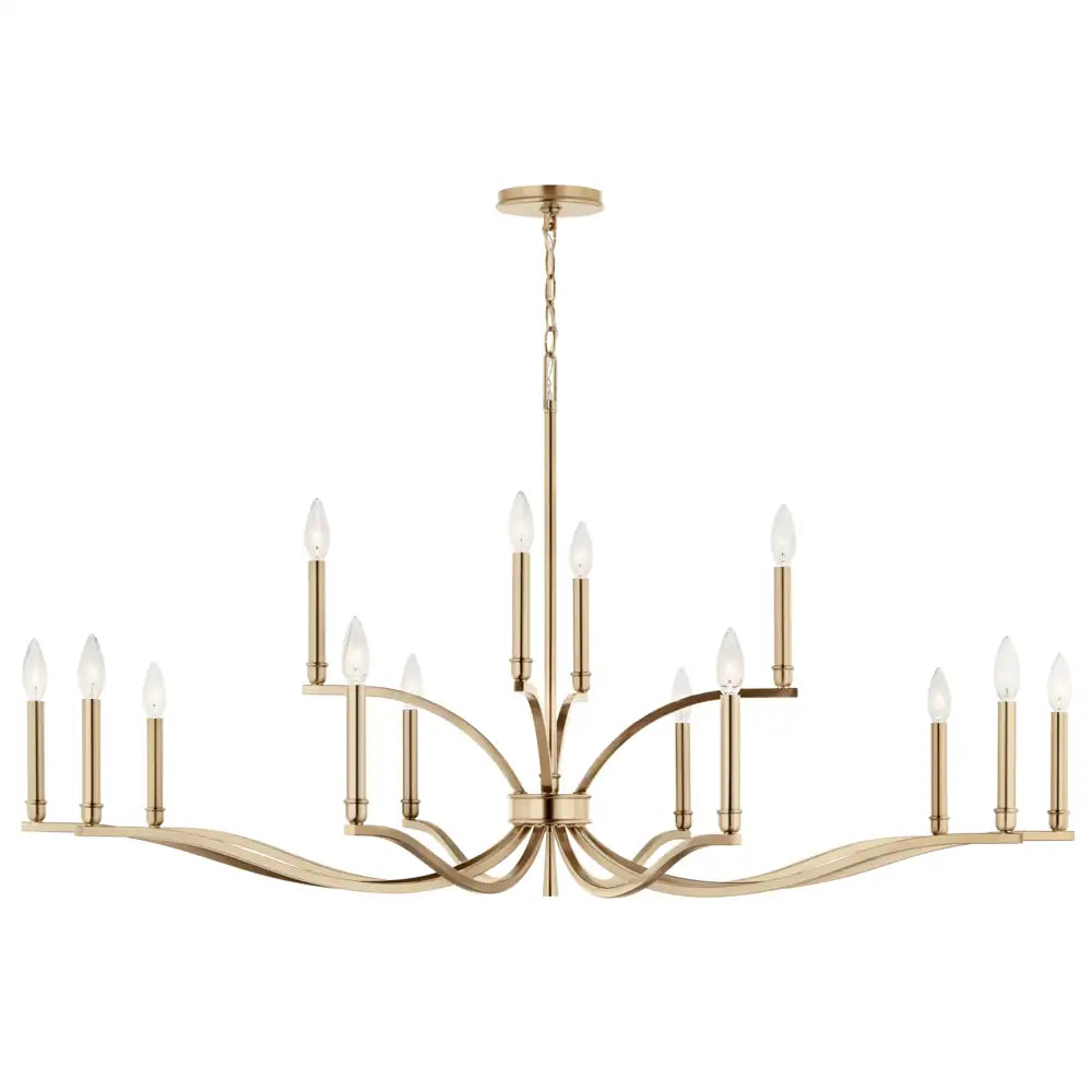 KICHLER, MALENE CHANDELIER, CHANDELIER LIGHT