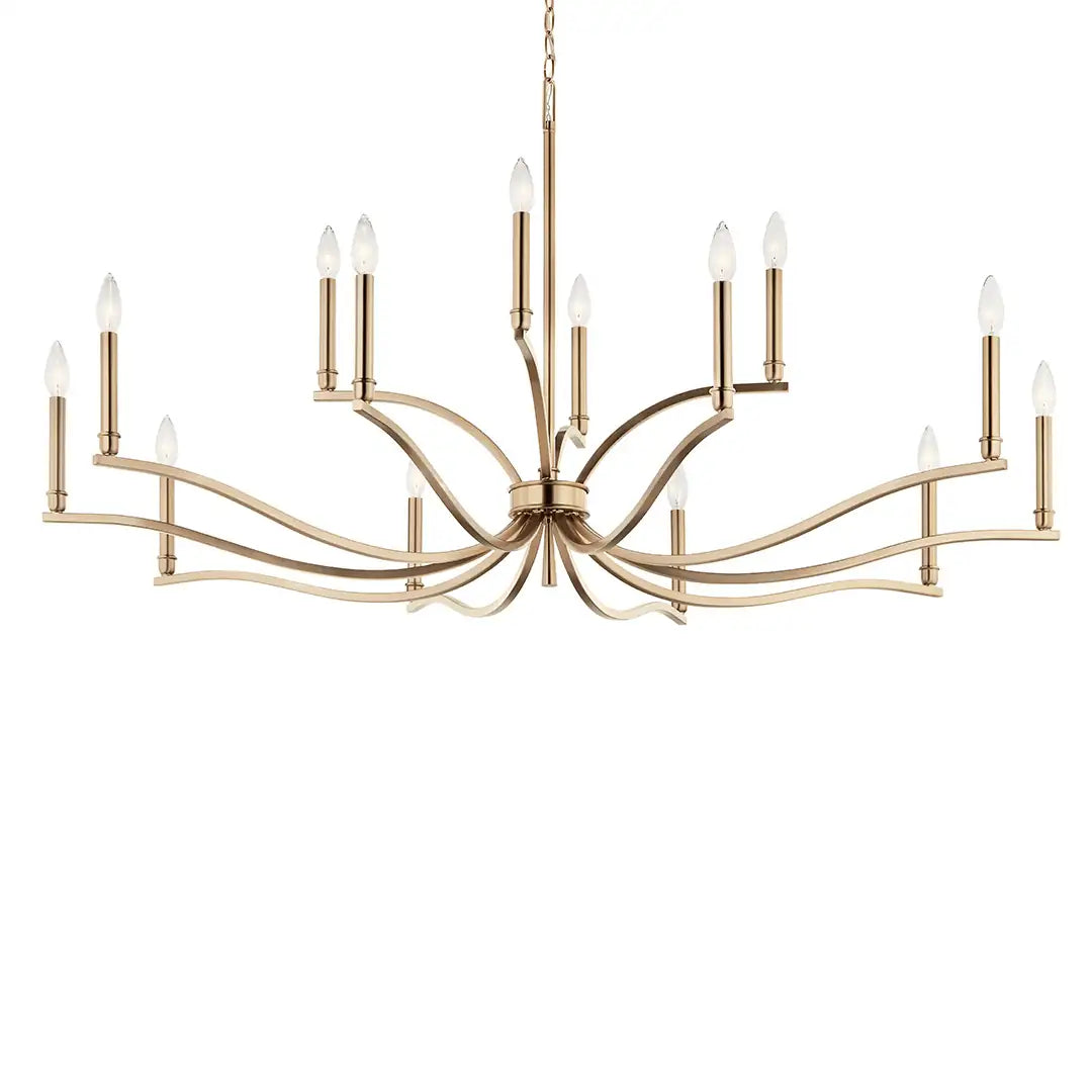 KICHLER, MALENE CHANDELIER, CHANDELIER LIGHT