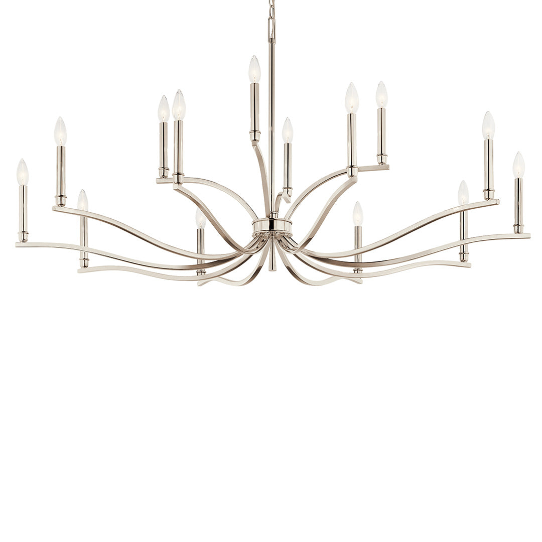 KICHLER, MALENE CHANDELIER, CHANDELIER LIGHT