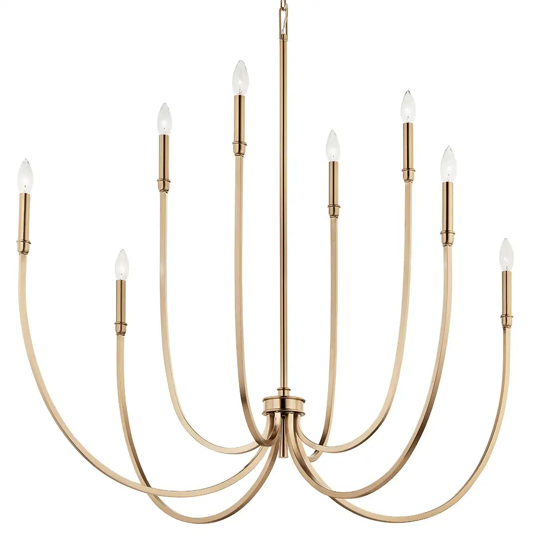 KICHLER, MALENE FOYER, CHANDELIER LIGHT