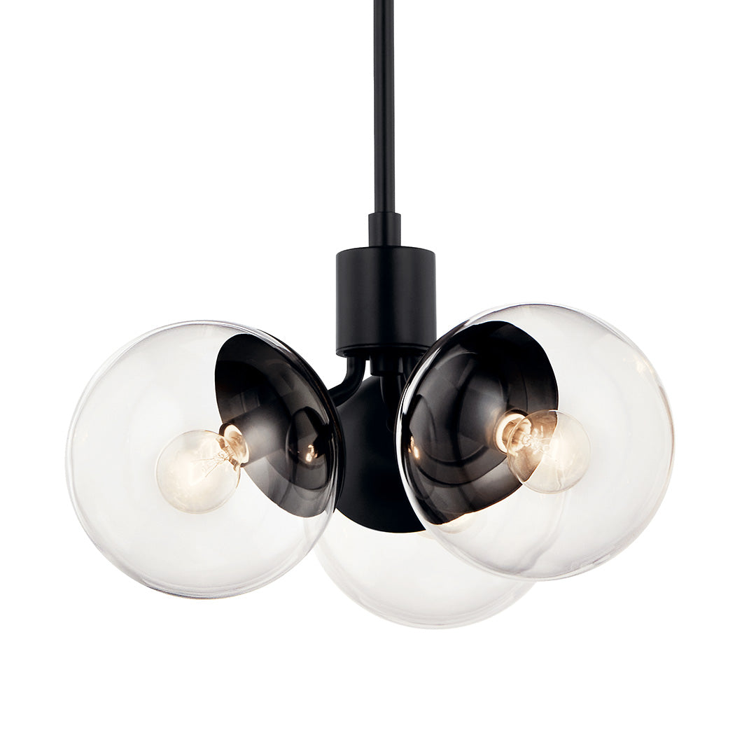 KICHLER, SILVARIOUS CHANDELIER, SEMI FLUSH MOUNT LIGHT