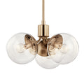 KICHLER, SILVARIOUS CHANDELIER, SEMI FLUSH MOUNT LIGHT