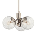 KICHLER, SILVARIOUS CHANDELIER, SEMI FLUSH MOUNT LIGHT