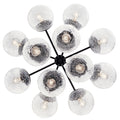 KICHLER, SILVARIOUS CHANDELIER, SEMI FLUSH MOUNT LIGHT