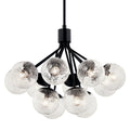 KICHLER, SILVARIOUS CHANDELIER, SEMI FLUSH MOUNT LIGHT