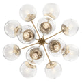 KICHLER, SILVARIOUS CHANDELIER, SEMI FLUSH MOUNT LIGHT