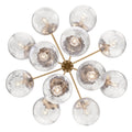 KICHLER, SILVARIOUS CHANDELIER, SEMI FLUSH MOUNT LIGHT