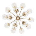 KICHLER, SILVARIOUS CHANDELIER, SEMI FLUSH MOUNT LIGHT