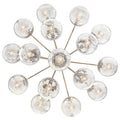 KICHLER, SILVARIOUS CHANDELIER, SEMI FLUSH MOUNT LIGHT