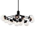 KICHLER, SILVARIOUS CHANDELIER, SEMI FLUSH MOUNT LIGHT