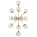 KICHLER, SILVARIOUS CHANDELIER, SEMI FLUSH MOUNT LIGHT