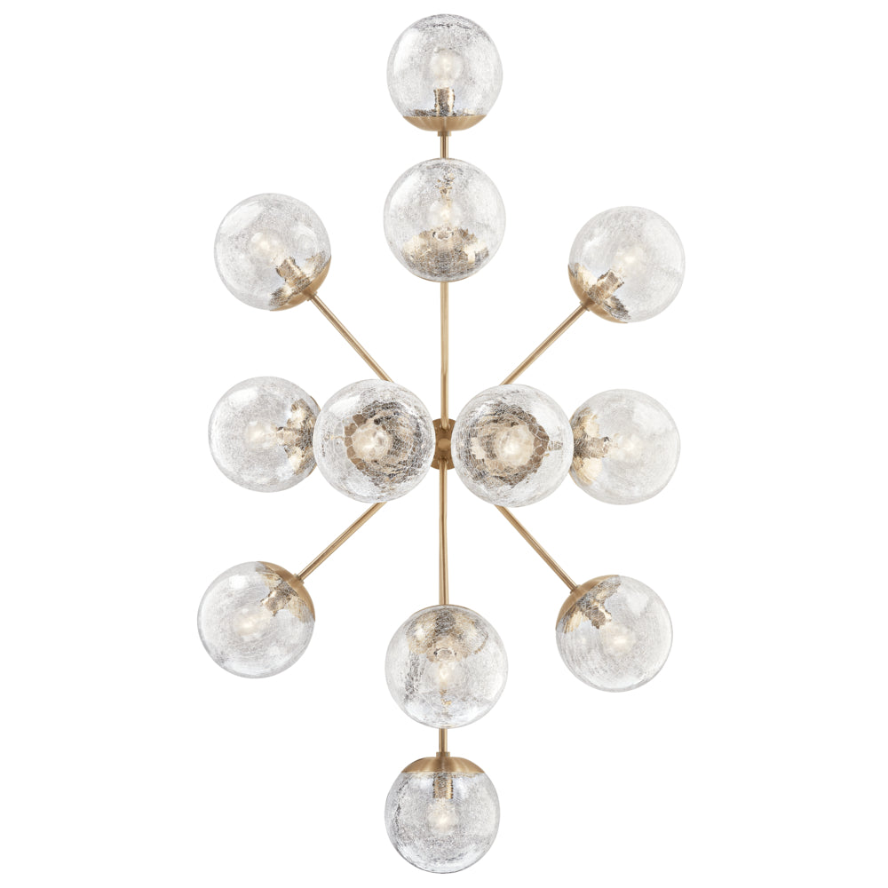KICHLER, SILVARIOUS CHANDELIER, SEMI FLUSH MOUNT LIGHT