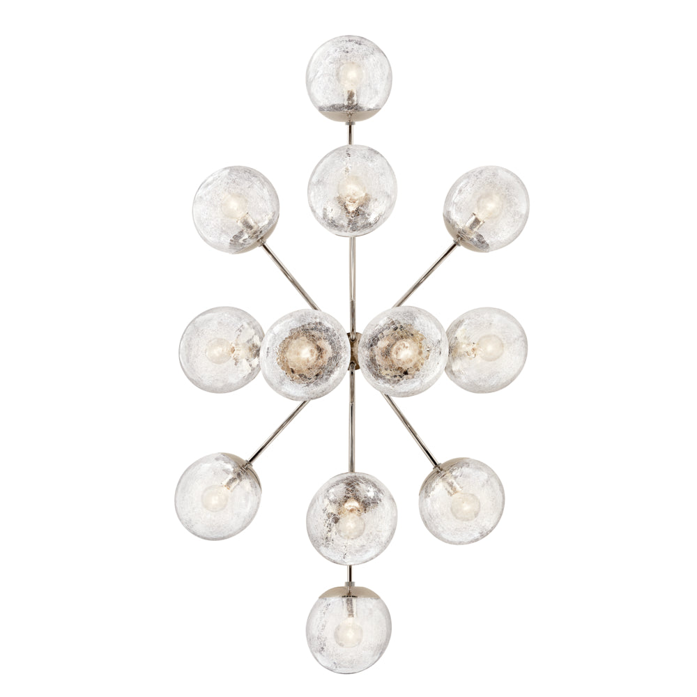 KICHLER, SILVARIOUS CHANDELIER, SEMI FLUSH MOUNT LIGHT