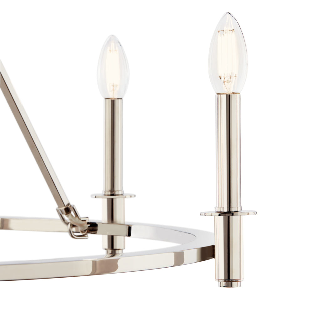 KICHLER, CARRICK CHANDELIER, CHANDELIER LIGHT