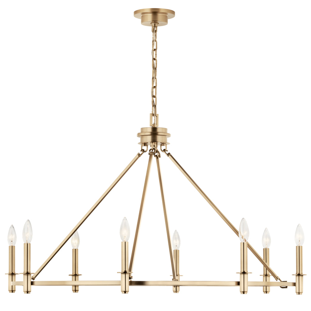 KICHLER, CARRICK CHANDELIER, CHANDELIER LIGHT
