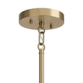 KICHLER, MADDEN CHANDELIER, LINEAR LIGHT