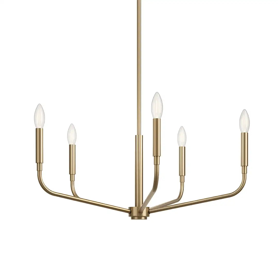 KICHLER, MADDEN CHANDELIER, LINEAR LIGHT