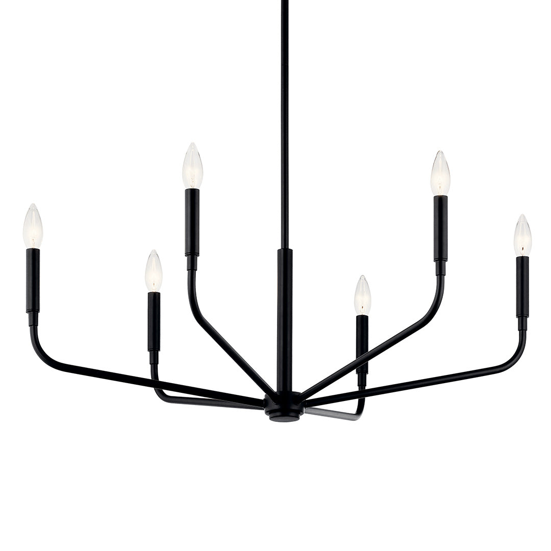 KICHLER, MADDEN CHANDELIER, LINEAR LIGHT