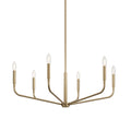KICHLER, MADDEN CHANDELIER, LINEAR LIGHT
