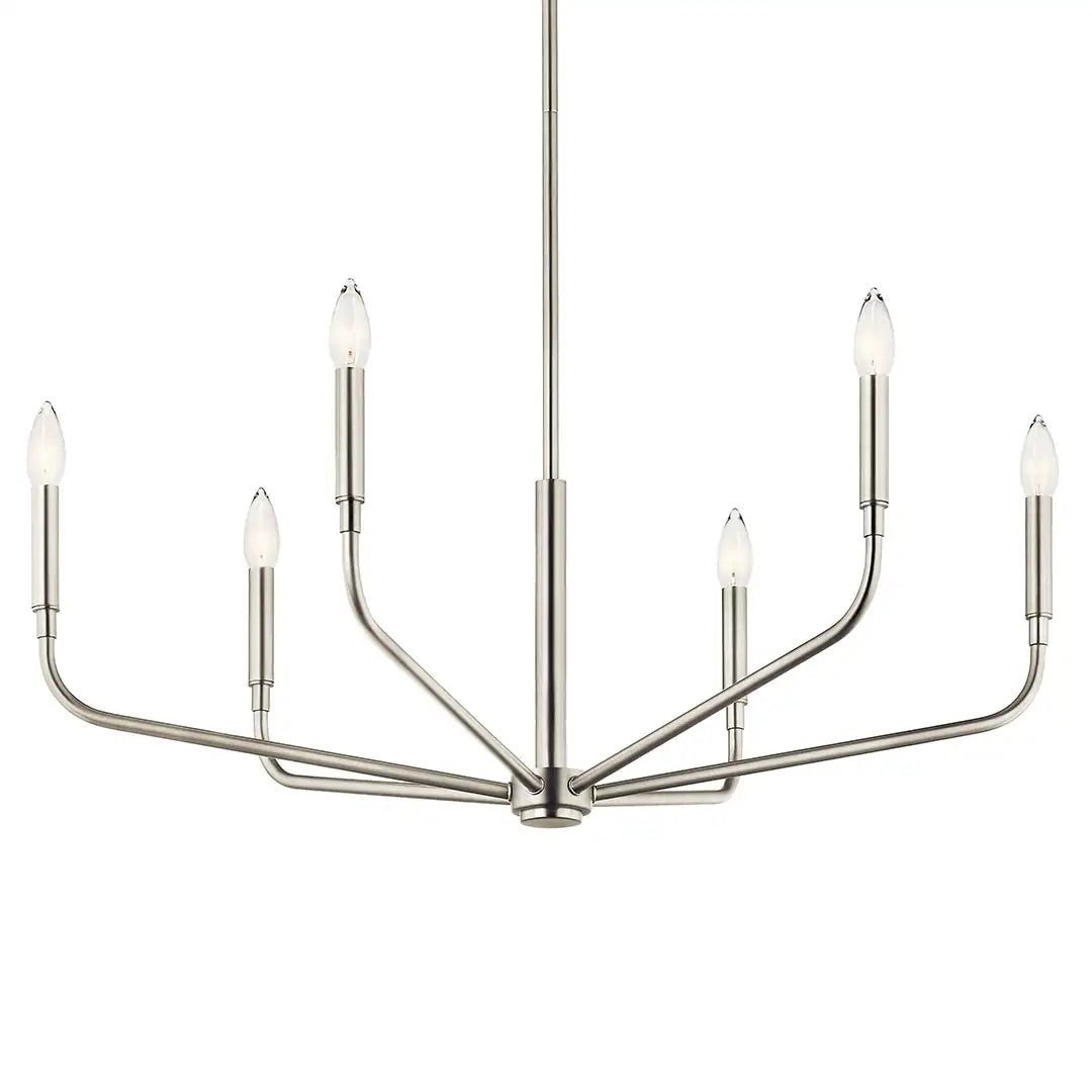 KICHLER, MADDEN CHANDELIER, LINEAR LIGHT