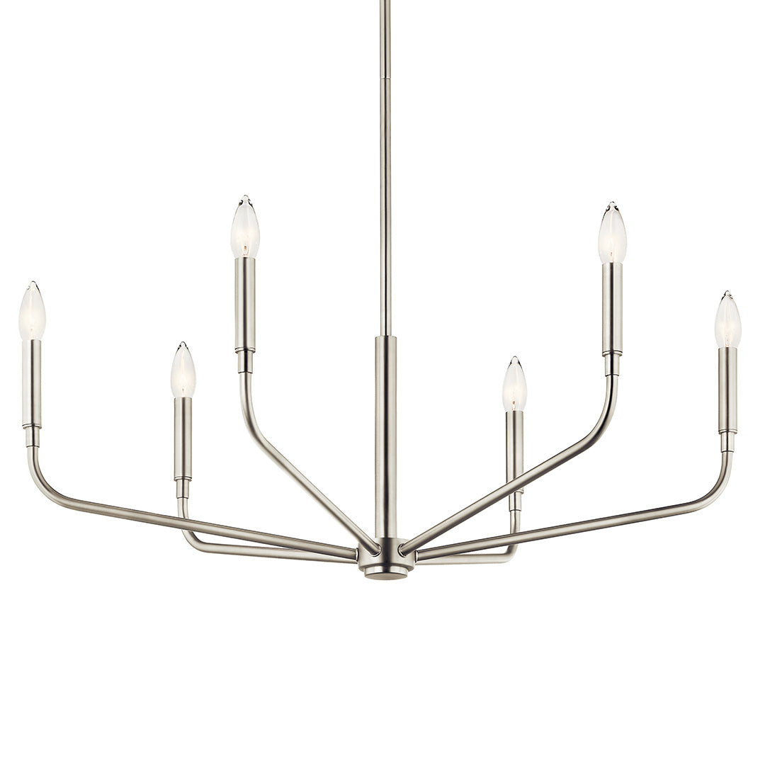 KICHLER, MADDEN CHANDELIER, LINEAR LIGHT