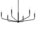 KICHLER, MADDEN CHANDELIER, LINEAR LIGHT