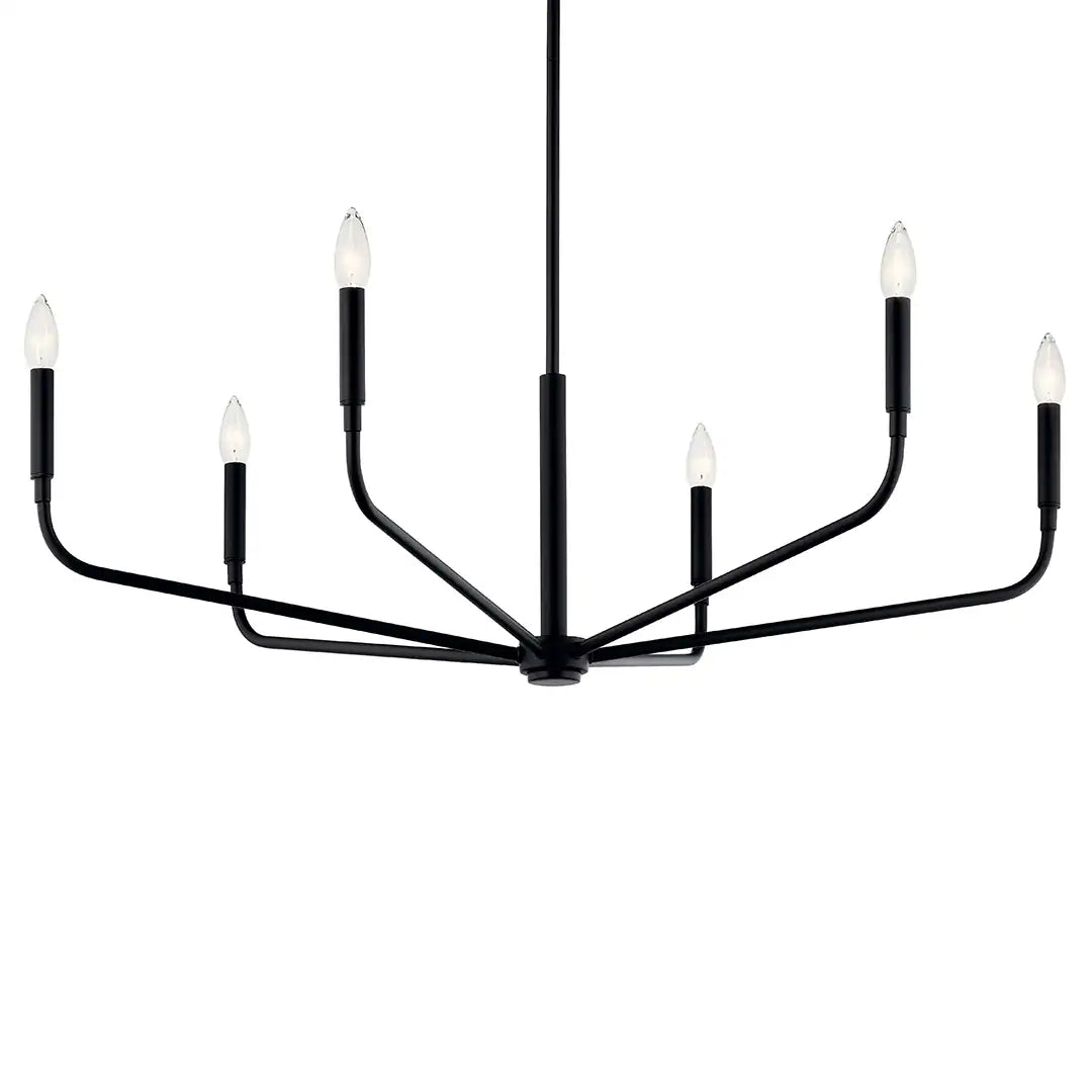 KICHLER, MADDEN CHANDELIER, LINEAR LIGHT