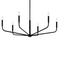 KICHLER, MADDEN CHANDELIER, LINEAR LIGHT