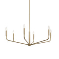 KICHLER, MADDEN CHANDELIER, LINEAR LIGHT