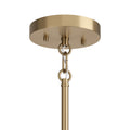 KICHLER, MADDEN CHANDELIER, LINEAR LIGHT